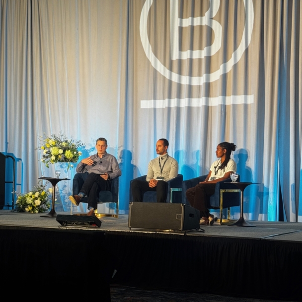 Junxion's CEO Mike Rowlands speaking at B Corp Champions Retreat